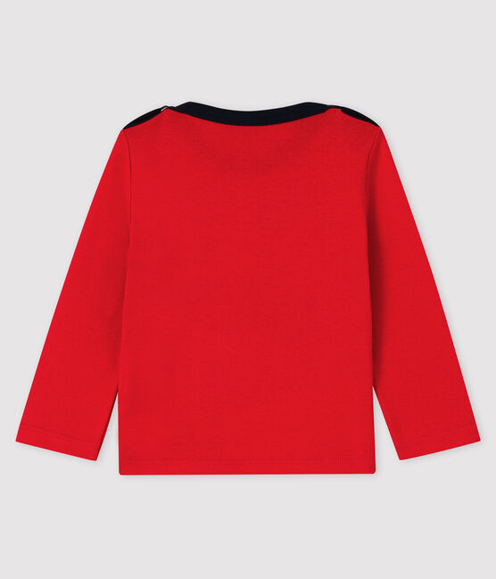 Camiseta para bebé niño rojo TERKUIT