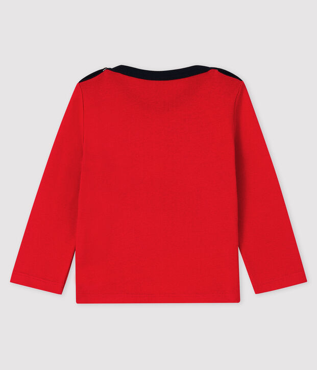 Camiseta para beb&eacute; ni&ntilde;o rojo