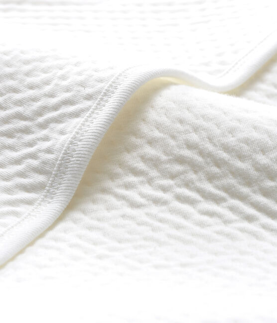Manta para bebé de túbico blanco MARSHMALLOW