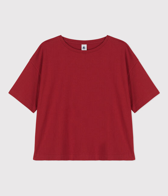 CAMISETA BOXY de algodón de mujer STOP