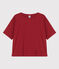 CAMISETA BOXY de algodón de mujer STOP