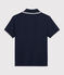 Polo de manga corta para niño azul SMOKING