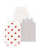 Pack de 3 camisetas de tirantes para niña variante 1
