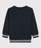Sudadera de muletón de niño azul SMOKING