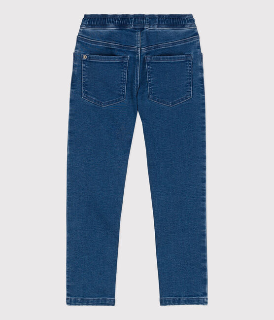 Pantalón vaquero regular para niño azul DENIM BLEU DELAVE