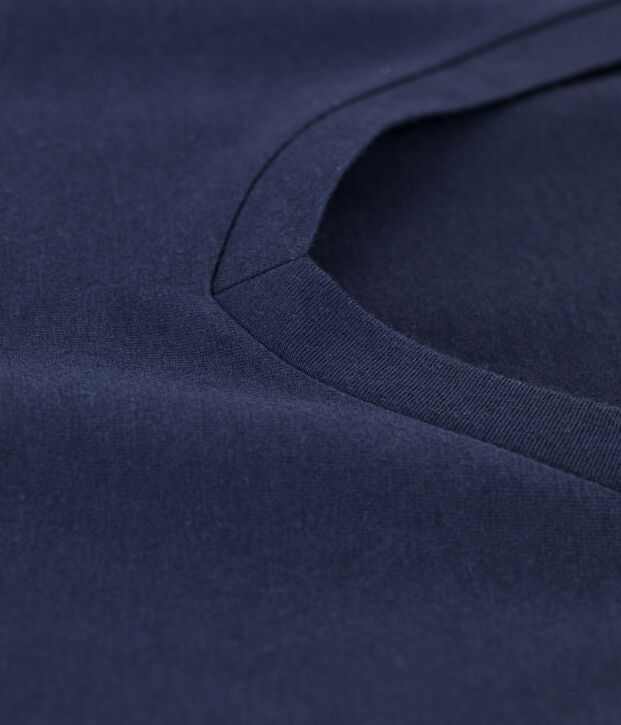 Camiseta de algod&oacute;n Le Droit con cuello de pico para mujer SMOKING