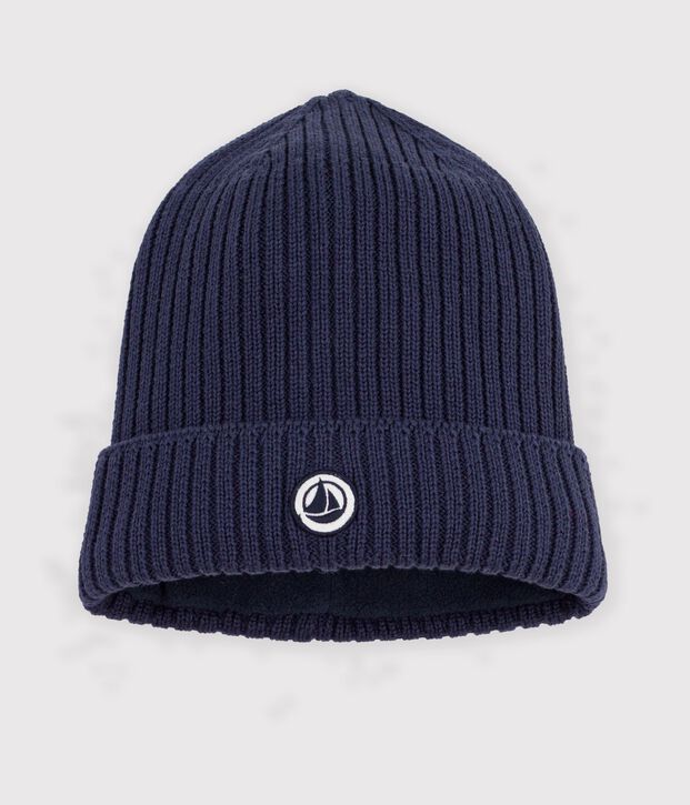 Gorro unisex para ni&ntilde;os de algod&oacute;n con forro tejido polar SMOKING