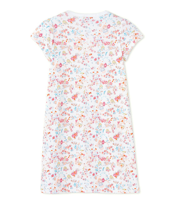 Camisón de niña estampado blanco ECUME/rosa CUPCAKE/ MULTICO