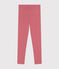 Leggings de punto y elastano para niña rosa ROSEWOOD
