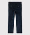 Pantalón de terciopelo para niño azul SMOKING