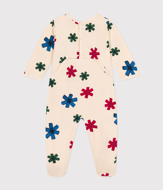Pijama de felpa happy family para bebé blanco AVALANCHE/ MULTICO