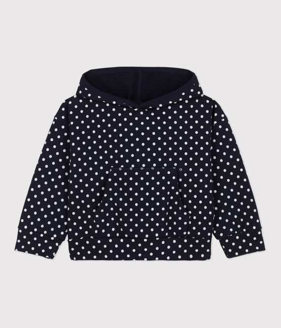 Sudadera con capucha de niña azul SMOKING/ AVALANCHE