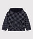 Sudadera con capucha de niña