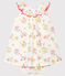 Vestido estampado y braguita «bloomer» para bebé niña blanco MARSHMALLOW/blanco MULTICO