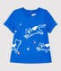 Camiseta de algodón de bebé.