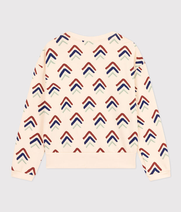 Sudadera de felpa para mujer crudo/multicolor