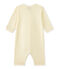 Pijama sin pies milrayas para bebé niña amarillo TEMPETE/blanco MULTICO