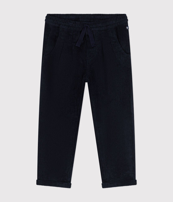 Pantalón de pana de niño azul SMOKING