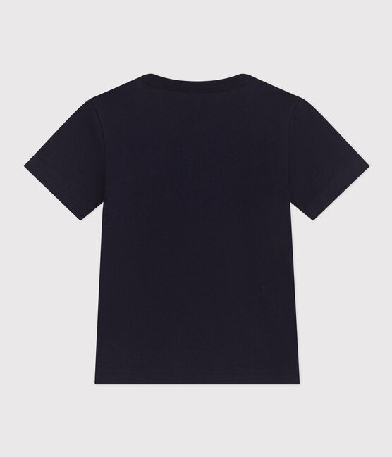 Camiseta de jersey ligero para niño azul SMOKING/blanco MARSHMALLOW