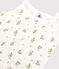 Camiseta de tirantes L'ICONIQUE de algodón para mujer blanco MARSHMALLOW/blanco MULTICO
