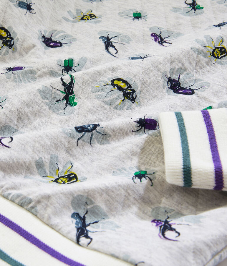 Sudadera de ni&ntilde;o gris/multicolor