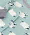 Pijama infantil de felpa cepillada con estampado de oveja PAUL/ MULTICO