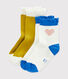 Lote de 2 pares de calcetines infantiles para niña