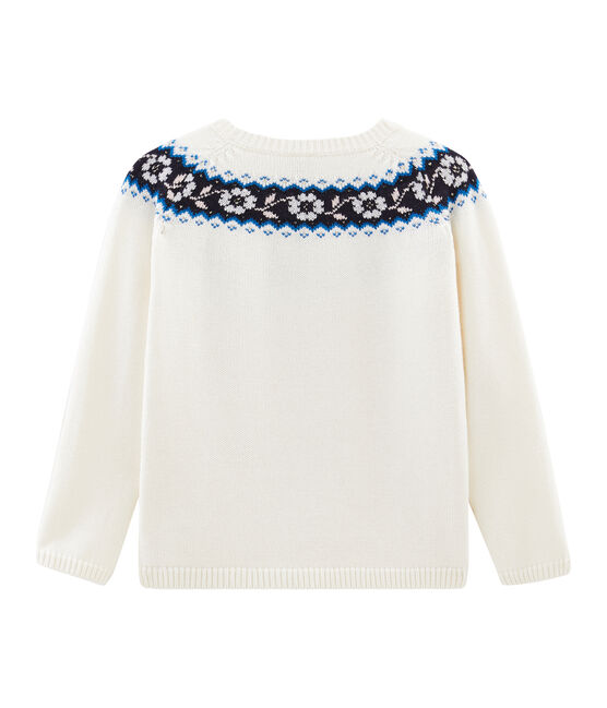Jersey de niña blanco MARSHMALLOW/blanco MULTICO