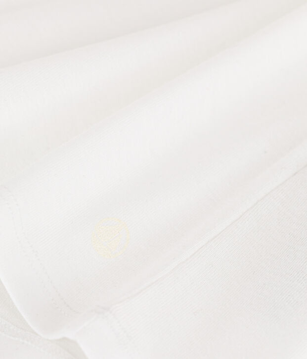 Camiseta L'ICONIQUE de algod&oacute;n de punto cocotte para mujer blanco