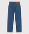 Pantalón denim recto para mujer azul DENIM MOYEN