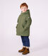 Chubasquero infantil liso de invierno