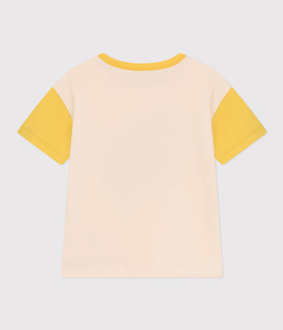 Camiseta estampada de jersey para niño amarillo AVALANCHE/ NECTAR