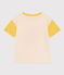 Camiseta estampada de jersey para niño amarillo AVALANCHE/ NECTAR