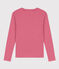 Camiseta L'ICONIQUE de algodón con cuello redondo para mujer rojo CORRIDA/blanco MARSHMALLOW