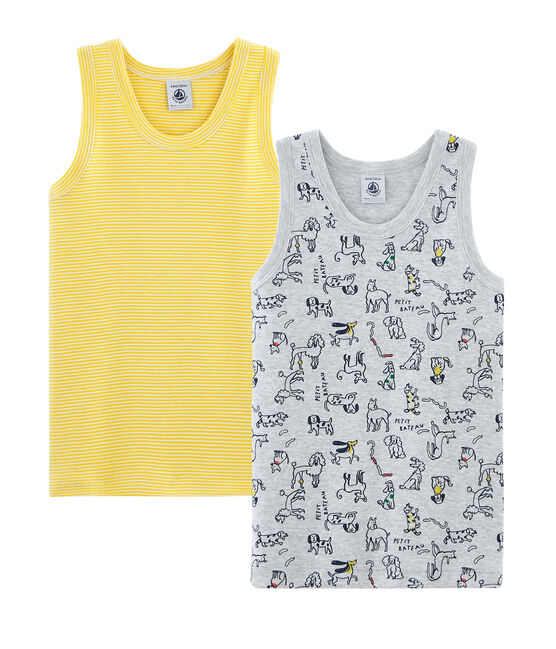 Par de camisetas de tirantes para niño variante 1