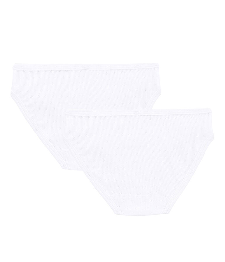 Par de braguitas para chica multicolor