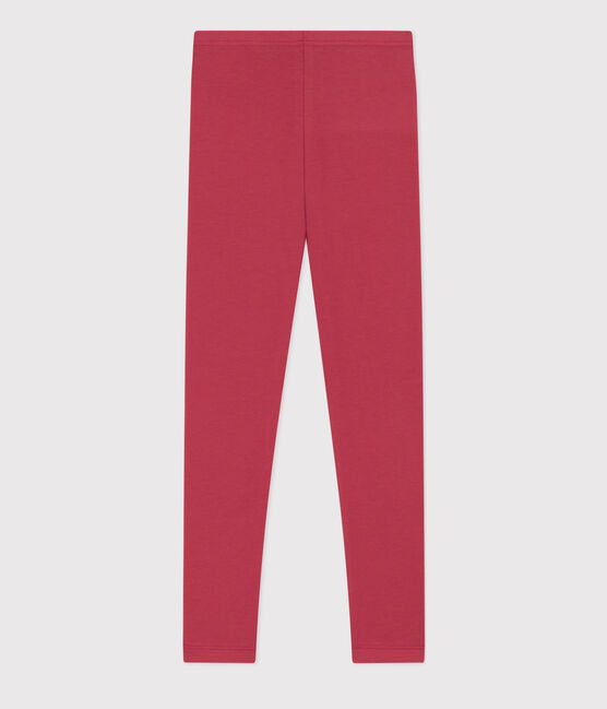 Leggings de punto y elastano para niña rosa PAPI