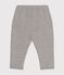 Pantalón de muletón de bebé gris CHATON CHINE