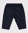 Pantalón de pana gruesa para bebé azul SMOKING