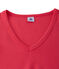 Camiseta con cuello en pico, de punto original, para mujer rosa GEISHA