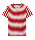 Camiseta de rayas bicolor para hombre