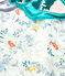 Pijama corto de punto para niño con máscara blanco MARSHMALLOW/blanco MULTICO
