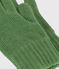 Guantes de punto de niño/niña verde PALMERAIE