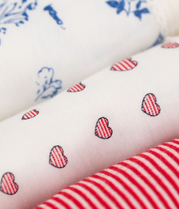 Tres braguitas para ni&ntilde;a multicolor