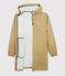 Chubasquero largo y ligero de material reciclado unisex beige JERRYCAN
