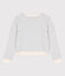 Sudadera de algodón para mujer blanco AVALANCHE/ SKY CHINE