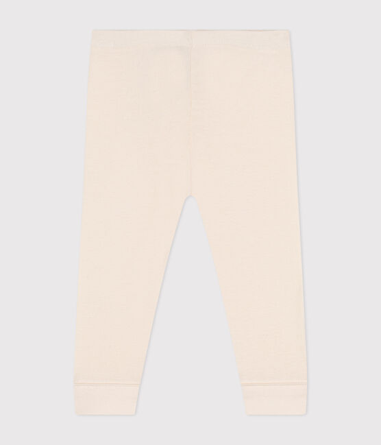 Leggings lisos de algodón para bebé crudo AVALANCHE