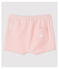 Pantalón corto de algodón de bebé rosa MINOIS