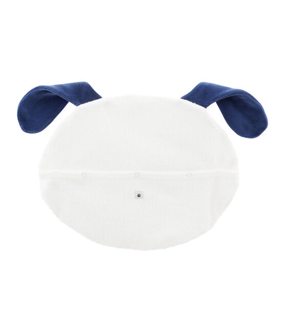 Funda para pijama de rizo picado blanco MARSHMALLOW/azul MEDIEVAL