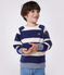 Sudadera infantil unisex de algodón a rayas azul MEDIEVAL/ AVALANCHE